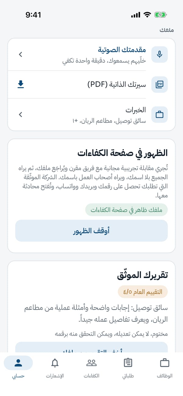 اظهر في بحث المرشحين